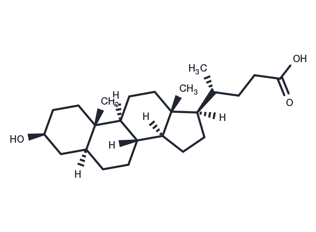 Isoallolithocholic acid Chemical Structure