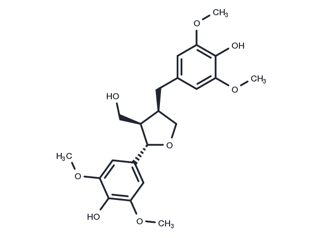 5,5'-Dimethoxylariciresinol Chemical Structure