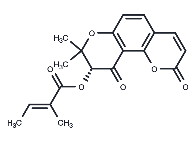 TargetMol Chemical Structure Qianhucoumarin E