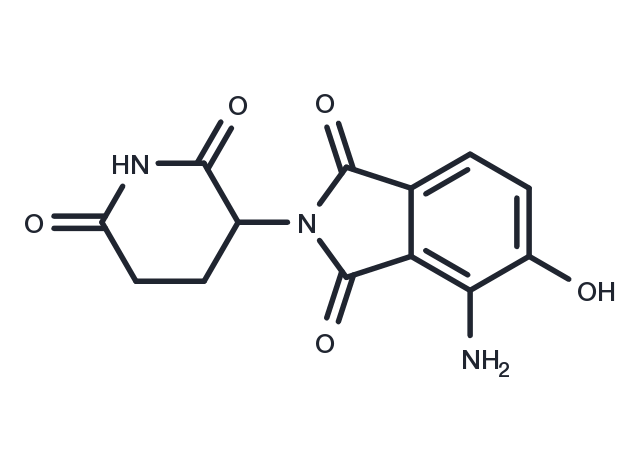 Pomalidomide-5-OH Chemical Structure