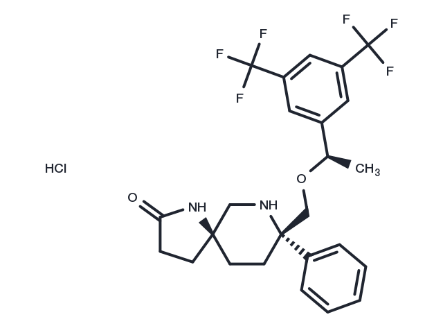 Rolapitant hydrochloride Chemical Structure