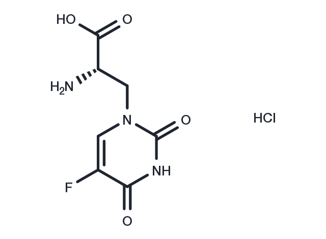 (S)-(-)-5-Fluorowillardiine hydrochloride Chemical Structure