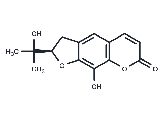 TargetMol Chemical Structure Qianhucoumarin G