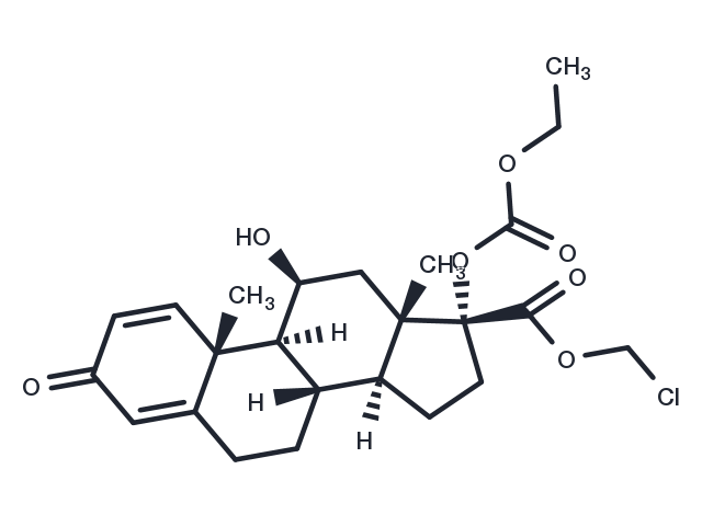 TargetMol Chemical Structure Loteprednol etabonate