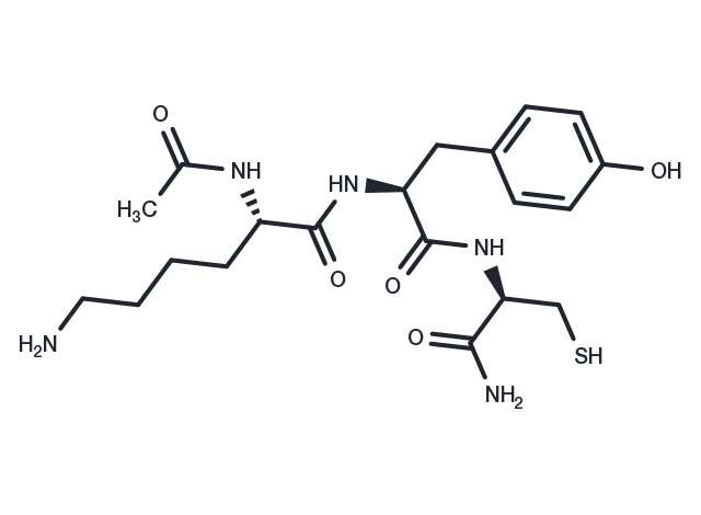TargetMol Chemical Structure N-Acetyl lysyltyrosylcysteine amide