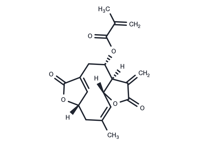 TargetMol Chemical Structure Isodeoxyelephantopin