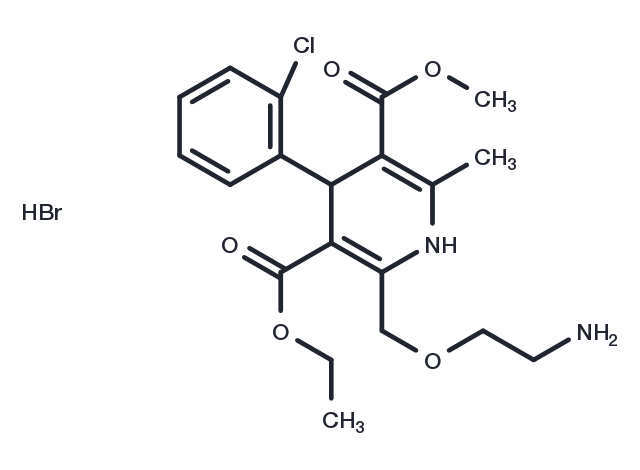 Amlodipine hydrobromide Chemical Structure