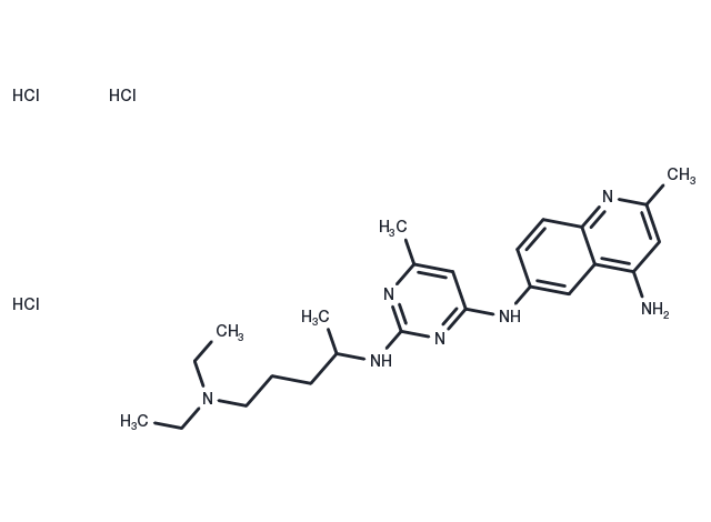 NSC 23766 trihydrochloride Chemical Structure