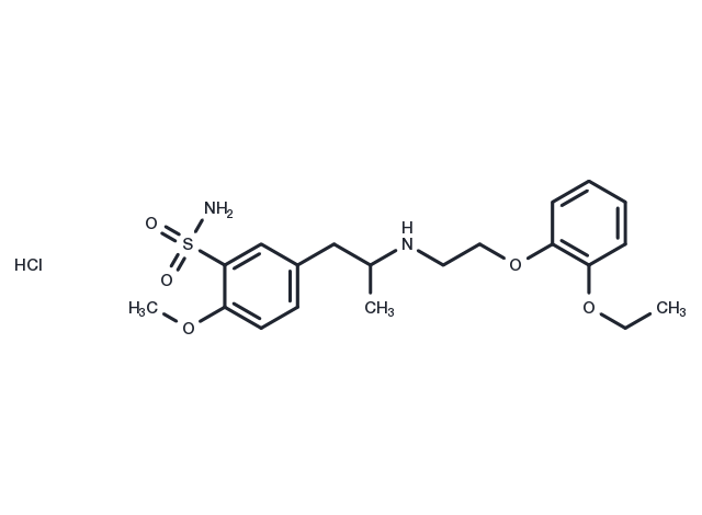 TargetMol Chemical Structure Tamsolusin Hydrochloride