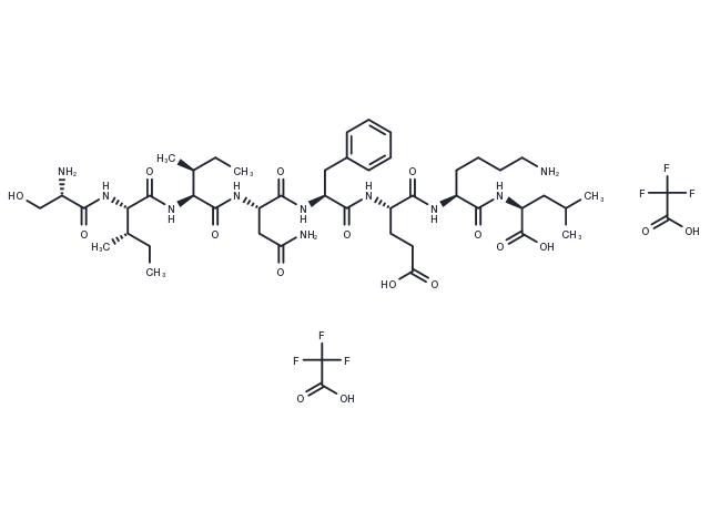 OVA Peptide 257-264 2TFA (138831-86-4 free base) Chemical Structure