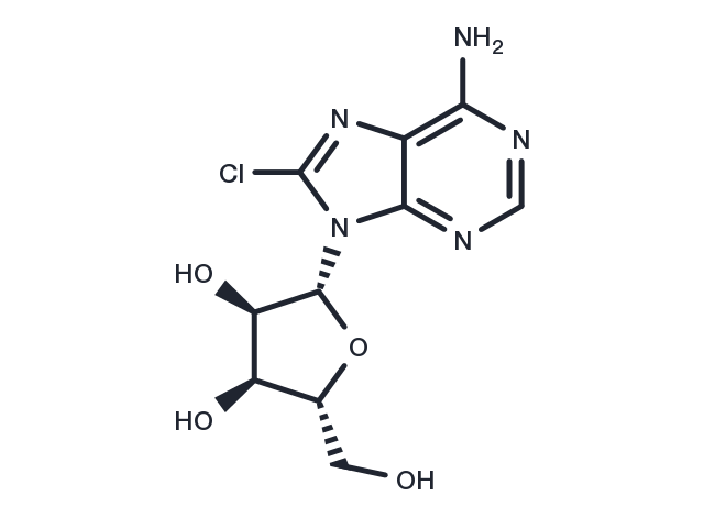TargetMol Chemical Structure 8-Chloroadenosine