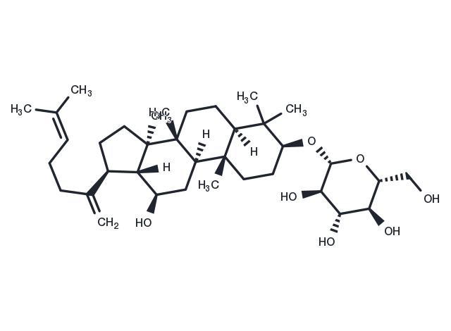 Ginsenoside Rk2 Chemical Structure