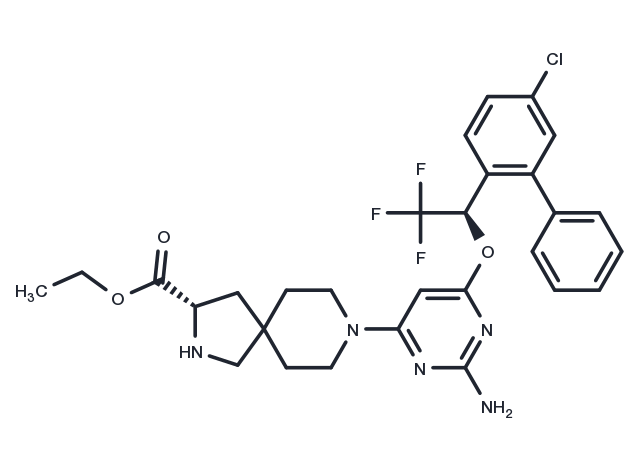 Rodatristat ethyl Chemical Structure