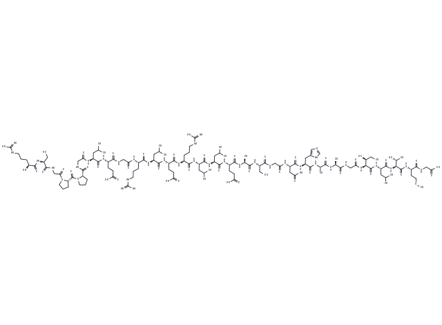 Hypocretin (70-98), human Chemical Structure