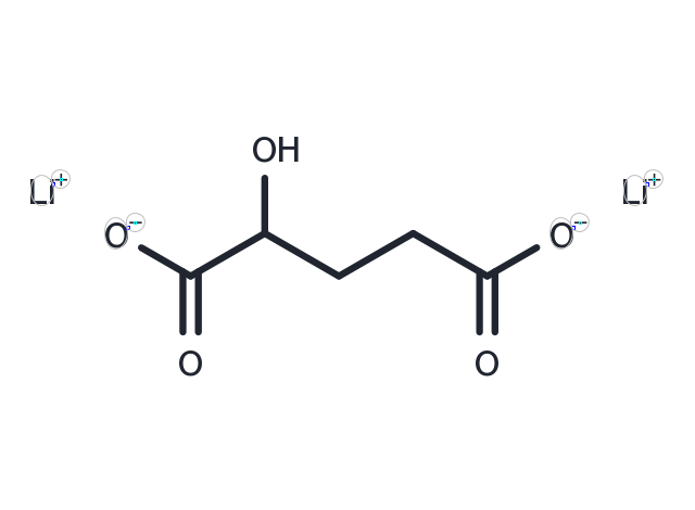 α-Hydroxyglutaric Acid Lithium Chemical Structure