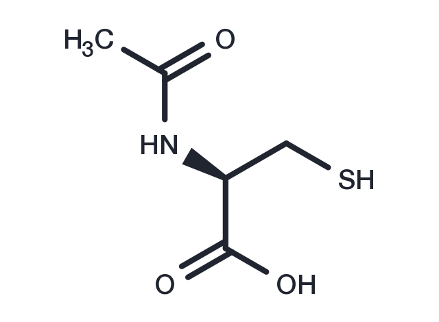 TargetMol Chemical Structure Acetylcysteine