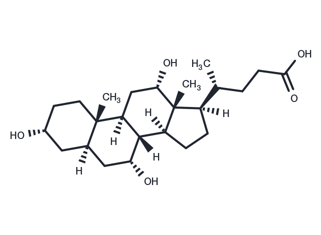 Allocholic acid Chemical Structure