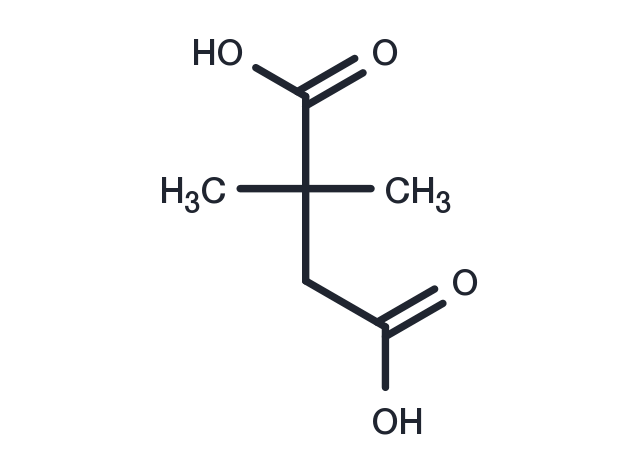 2,2-Dimethylsuccinic acid Chemical Structure