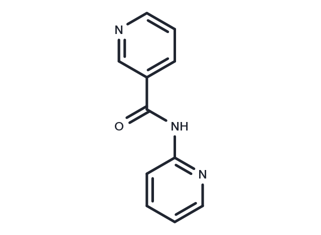 Nicotinamide, N-(2-pyridyl)- Chemical Structure