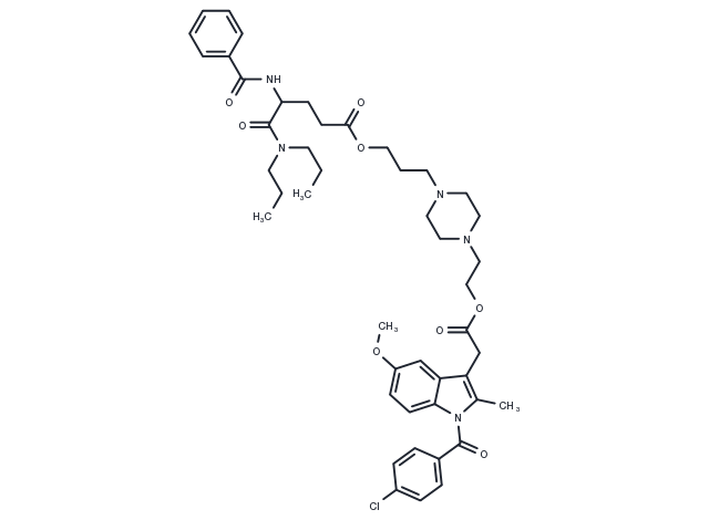 Proglumetacin Chemical Structure