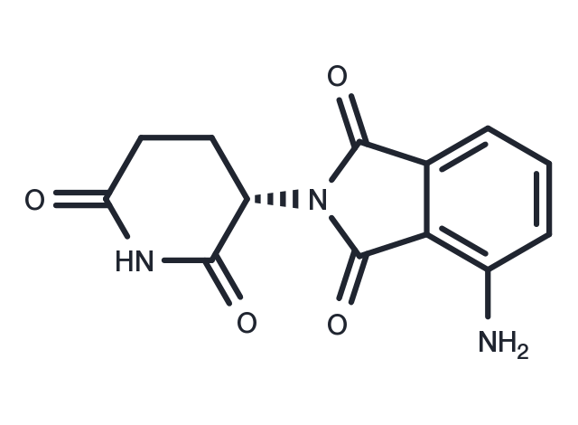 (S)-Pomalidomide Chemical Structure