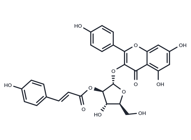 TargetMol Chemical Structure 2''-O-Coumaroyljuglanin
