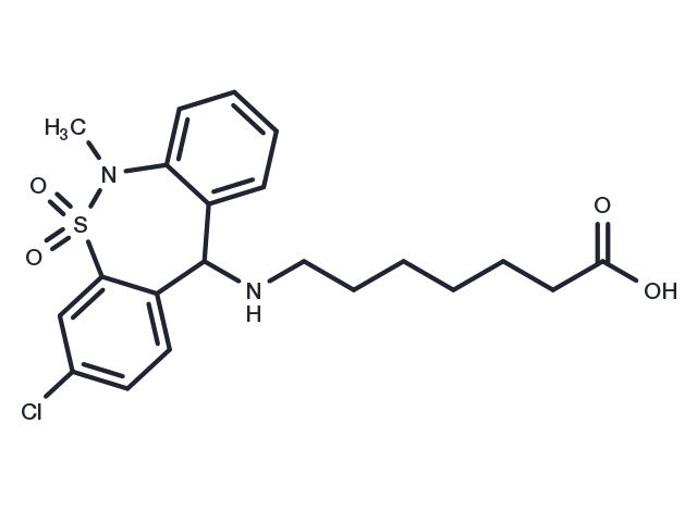 TargetMol Chemical Structure Tianeptine