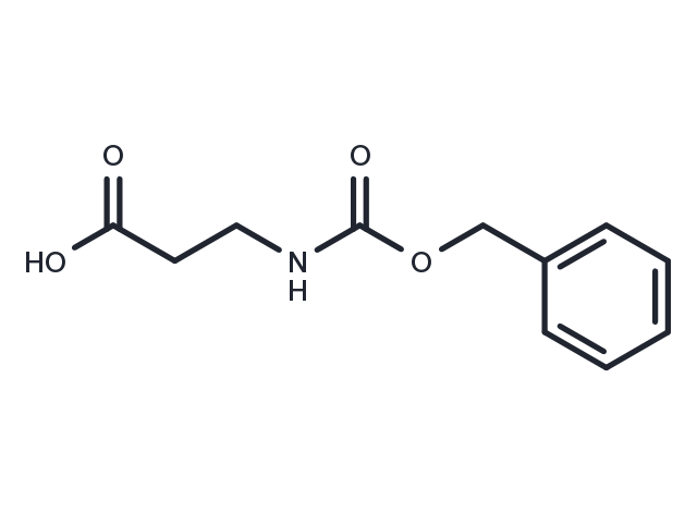 Carbobenzyloxy-beta-alanine Chemical Structure