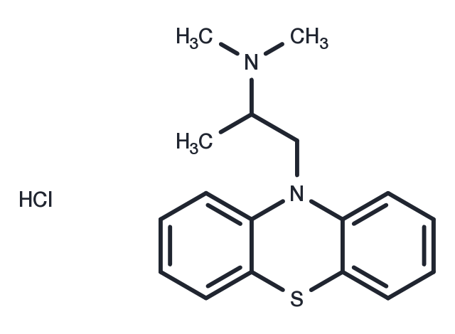 TargetMol Chemical Structure Promethazine hydrochloride