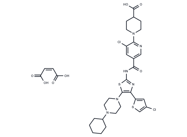 Avatrombopag maleate Chemical Structure