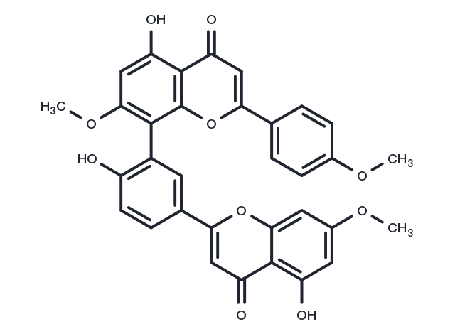 Heveaflavone Chemical Structure