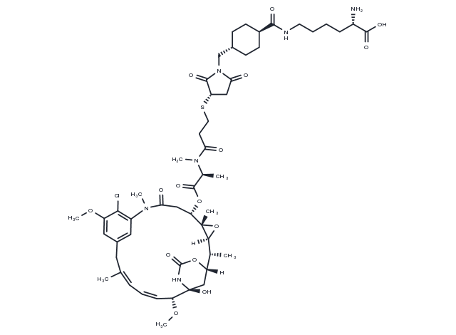 TargetMol Chemical Structure Lys-SMCC-DM1