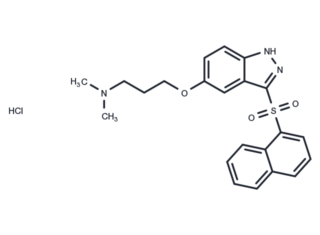 Cerlapirdine hydrochloride Chemical Structure