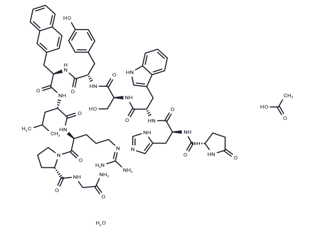 TargetMol Chemical Structure Nafarelin acetate(76932-56-4 free base)