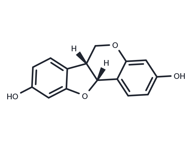 TargetMol Chemical Structure 3,9-Dihydroxypterocarpan