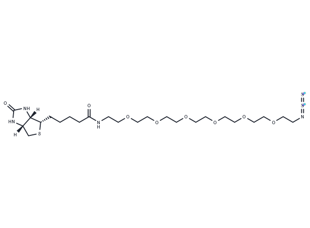 TargetMol Chemical Structure Biotin-PEG6-azide
