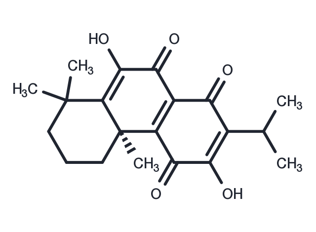 Coleon-U-quinone Chemical Structure