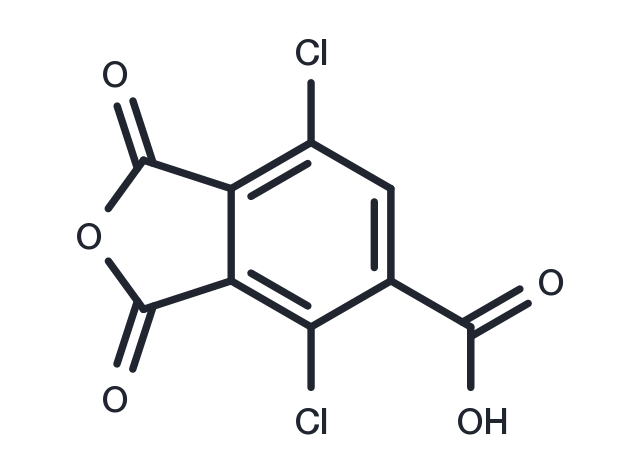 3,6-Dichlorotrimellitic anhydride Chemical Structure
