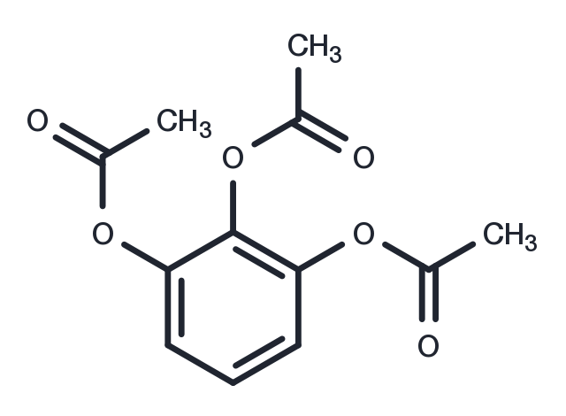 Pyrogallol triacetate Chemical Structure