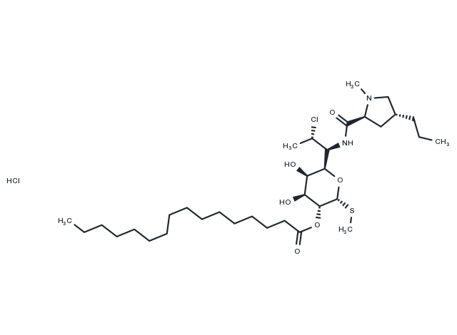 TargetMol Chemical Structure Clindamycin palmitate hydrochloride