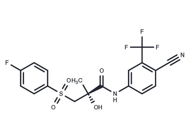 (R)-Bicalutamide Chemical Structure