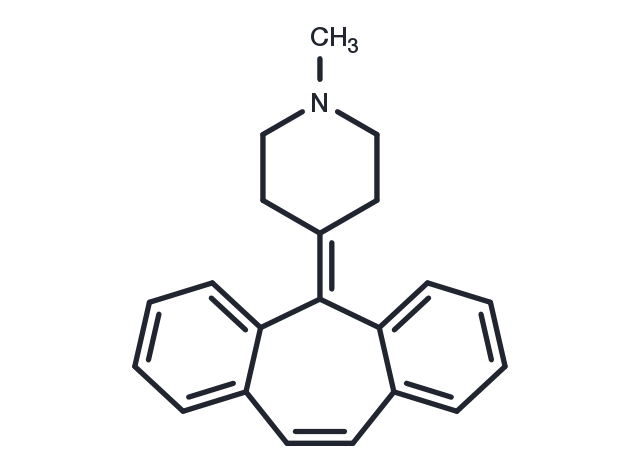 Cyproheptadine Chemical Structure