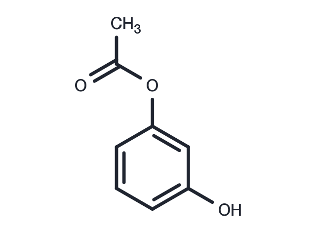 Resorcinol monoacetate Chemical Structure