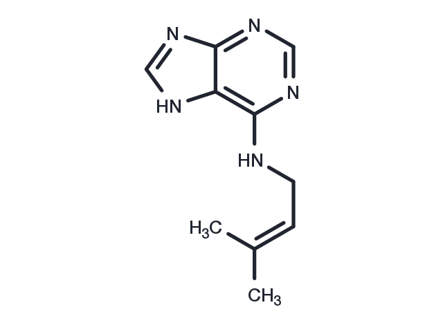 TargetMol Chemical Structure 6-(γ,γ-Dimethylallylamino)purine