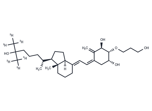 Eldecalcitol-d6 Chemical Structure