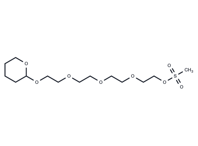 TargetMol Chemical Structure MS-PEG4-THP