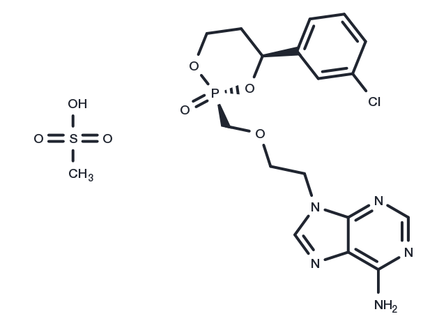 TargetMol Chemical Structure Pradefovir mesylate
