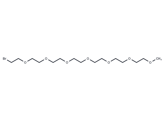 TargetMol Chemical Structure m-PEG7-Br