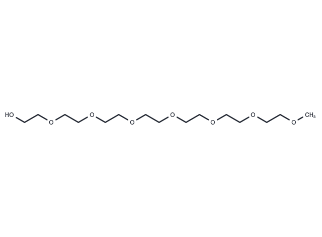 TargetMol Chemical Structure m-PEG7-alcohol