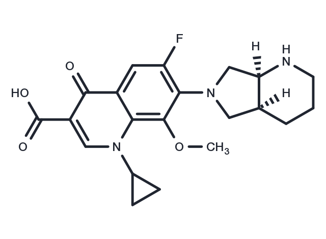 TargetMol Chemical Structure Moxifloxacin